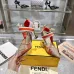 Fendi Women's Colibri 55MM/85MM Embellished Leather Slingback Pumps #A49030