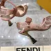 Fendi Women's Colibri 55MM/85MM Embellished Leather Slingback Pumps #A49031