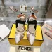 Fendi Women's Colibri 55MM/85MM Embellished Leather Slingback Pumps #A49032
