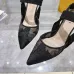 Fendi Women's Colibri 55MM/85MM Embellished Leather Slingback Pumps #A49033