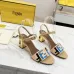 Fendi shoes for Fendi High-heeled shoes for women #A49596
