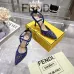 Fendi shoes for Fendi High-heeled shoes for women #A61802