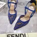 Fendi shoes for Fendi High-heeled shoes for women #A61802