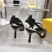 Fendi shoes for Fendi High-heeled shoes for women #A61805