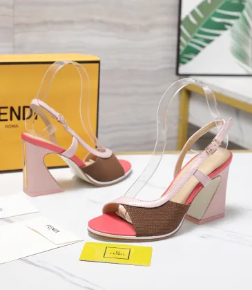Fendi shoes for Fendi High-heeled shoes for women Heel height:9.5cm #A61170