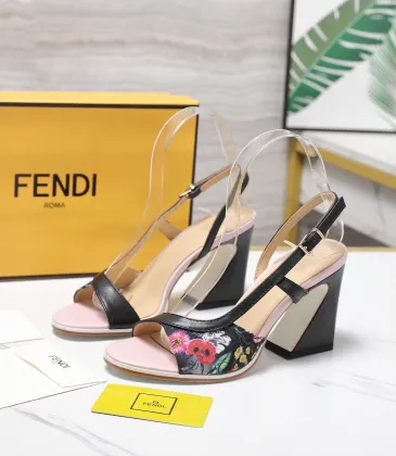 Fendi shoes for Fendi High-heeled shoes for women Heel height:9.5cm #A61172
