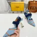 Lais Ribeiro Fendi shoes for Fendi High-heeled shoes for women Heel height 8cm  #A23178