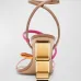 Fendi Women's Purple First Leather Sandal #999937087