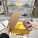 Fendi shoes for women Mauve pink FF jacquard velvet slides #A49020