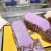Fendi shoes women FF denim flatform slides #A49024