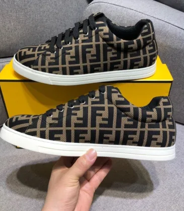 2025 Fendi shoes for Men's Fendi original AAAA quality Sneakers (2 colors) #9124740