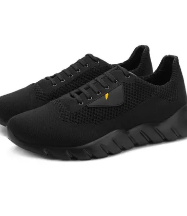 Fendi shoes for Men's Fendi Sneakers black hot sale #9106872