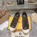 Fendi shoes for Women's Fendi Domino Sneakers Brown #A49014