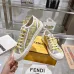 Fendi shoes for Women's Fendi Domino Sneakers Golden #A49018