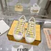 Fendi shoes for Women's Fendi Domino Sneakers Golden #A49018