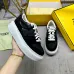 Fendi shoes for Women's Fendi Sneakers White/Blue/Orange #A49600