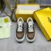 Fendi shoes for Women's Fendi Sneakers White/Blue/Orange #A49600