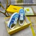 Fendi shoes for Women's Fendi Sneakers White/Blue/Orange #A49600