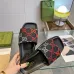 Gucci Monogram Jumbo GG Platform Slide Wedge Sandals #A48981