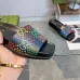 Gucci Monogram Jumbo GG Platform Slide Wedge Sandals #A48983