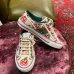 Gucci new vintage Tennis1977 Mickey Apple print sneakers casual Shoes Gucci Unisex Shoes #9874149