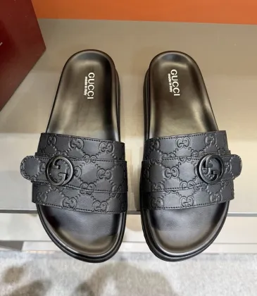 Gucci Shoes for Men's Gucci Slippers #A62490 Gucci Shoes for Men's Gucci Slippers #A62490