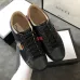 Men's Gucci original top quality Sneakers tiger black shoes #9102064