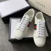 Women Gucci original 1:1 top quality white Sneakers Little bee #9105308