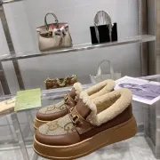 Gucci Shoes for Women Gucci Boots snow boots heel height:3cm #A58291