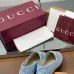 Gucci Shoes for Women Gucci Flats Horsebit GG Canvas espadrilles in burgundy #A49568