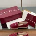Gucci Shoes for Women Gucci Flats Horsebit GG Canvas espadrilles in burgundy #A49568