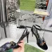 Gucci Shoes for Women Patent leather ankle strap high heel sandals Black #A48752