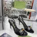 Gucci Shoes for Women Patent leather ankle strap high heel sandals Black #A48752