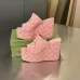 Gucci Shoes for Women wedge sandal with Horsebit Red #A48886