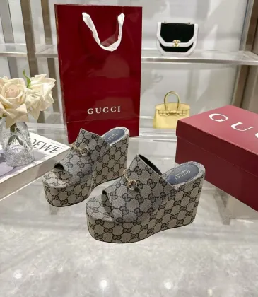 Gucci sandal for Women wedge sandal with Horsebit #A54456
