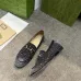 Gucci Shoes for Women Horsebit Loafers Black #A48782