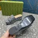 Gucci Shoes for Women's Canvas Slip On Platform Slide Sandals #A48977