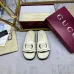 Gucci Shoes for Women's Gucci Slippers Black/White/Brown #A49375