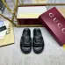 Gucci Shoes for Women's Gucci Slippers Black/White/Brown #A49375