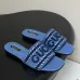 Gucci Shoes for Women's Gucci Slippers velvet-trimmed embroidered denim #A48876