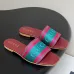 Gucci Shoes for Women's Gucci Slippers velvet-trimmed embroidered denim #A48878