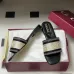 Gucci Shoes for Women's Gucci Slippers velvet-trimmed embroidered denim #A48880