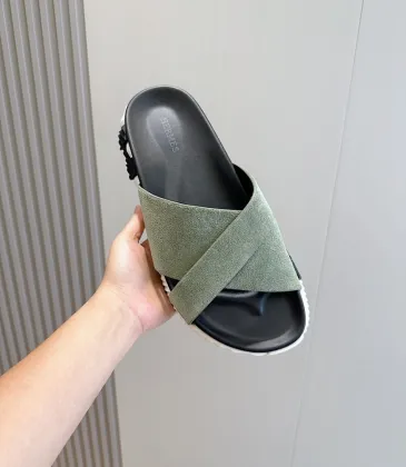 Hermes Slippers Shoes for Men #A63074