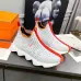 Hermes knitted mesh casual sneakers #A56692