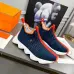Hermes knitted mesh casual sneakers #A56692