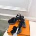Hermes Sandals Shoes for Women's Shoes Waterproof heel #A62868