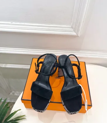 Hermes Sandals Shoes for Women's Shoes Waterproof heel #A62868
