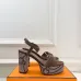 Hermes Sandals Shoes for Women's Shoes Waterproof heel #A62869