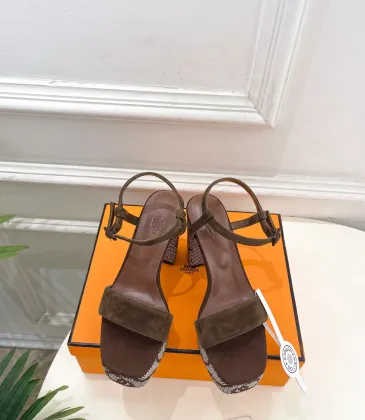 Hermes Sandals Shoes for Women's Shoes Waterproof heel #A62869
