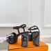Hermes Sandals Shoes for Women's Shoes Waterproof heel #A62872